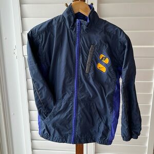 NIKE Sportswear Lightweight Coat (no hood) Jacket BLUE + Purple (Girls)
